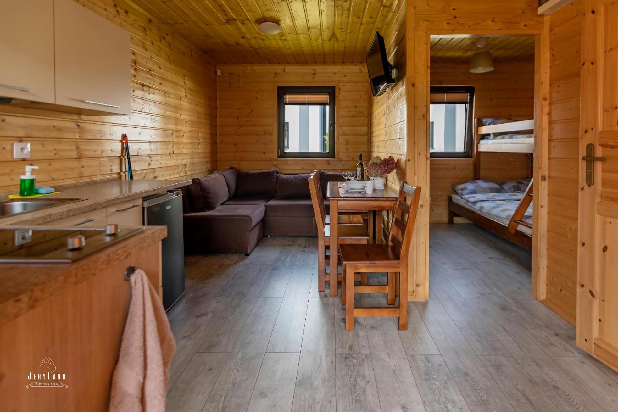 Vila Domki Rys Bobolin Exteriér fotografie